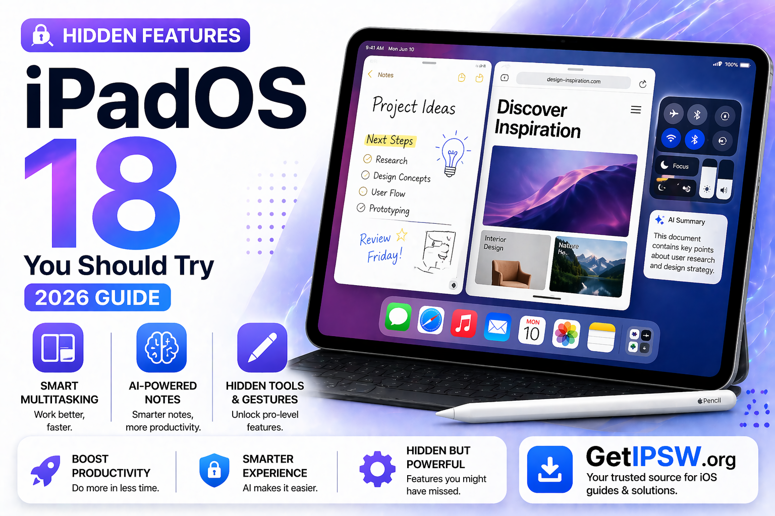 Hidden Features in iPadOS 18 You Should Try (2026 Guide)