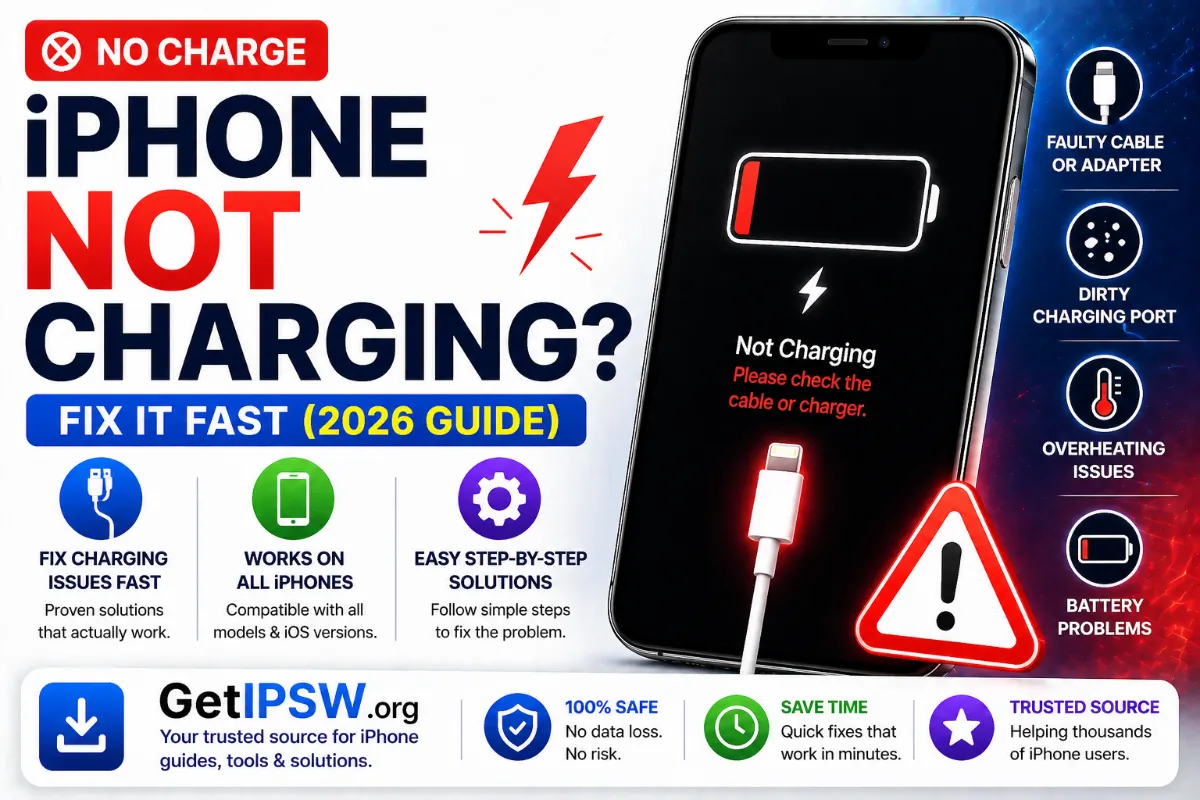 iPhone Not Charging? Common Causes and Fixes