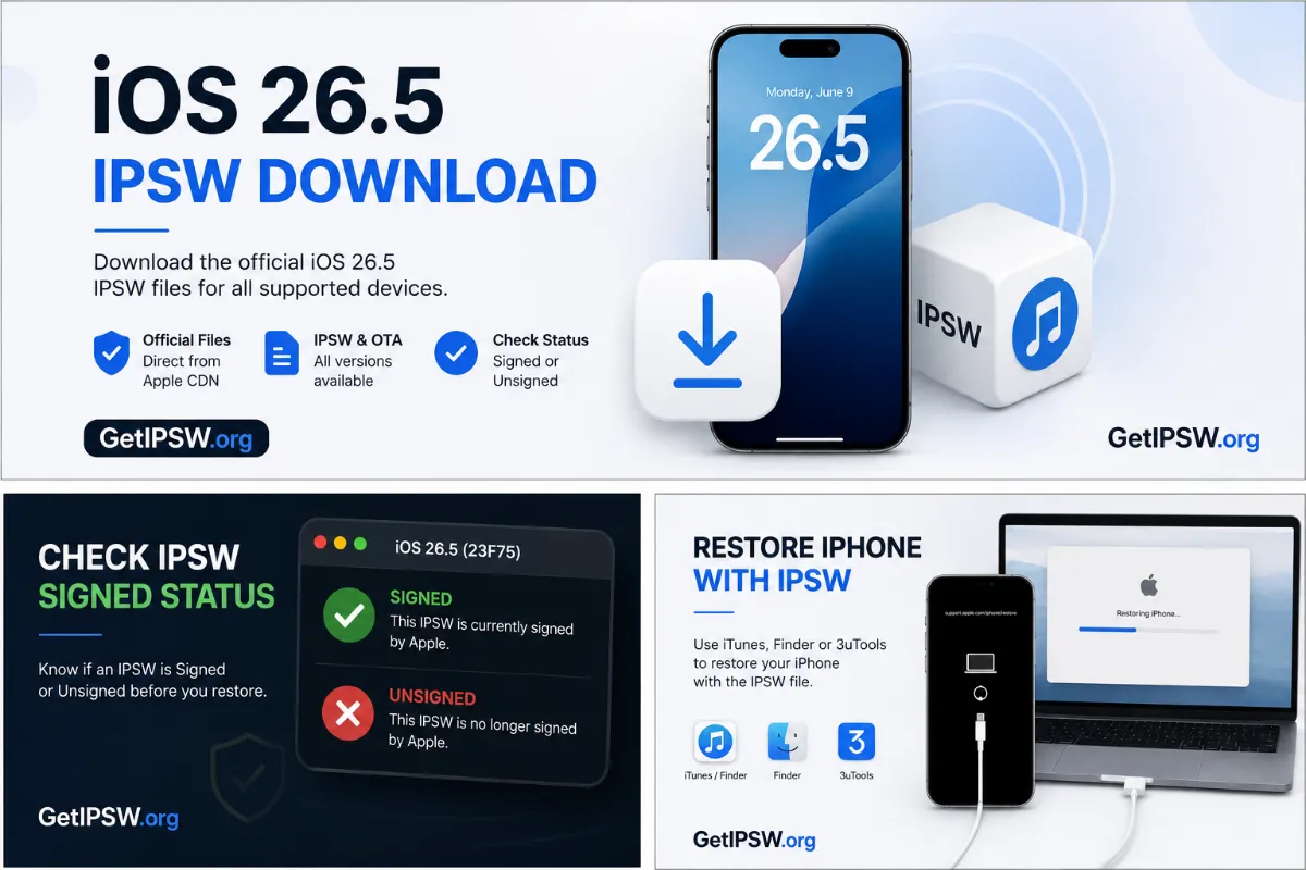 iOS 26.5 IPSW Download: Build 23F77, Compatible iPhones and Signing Status