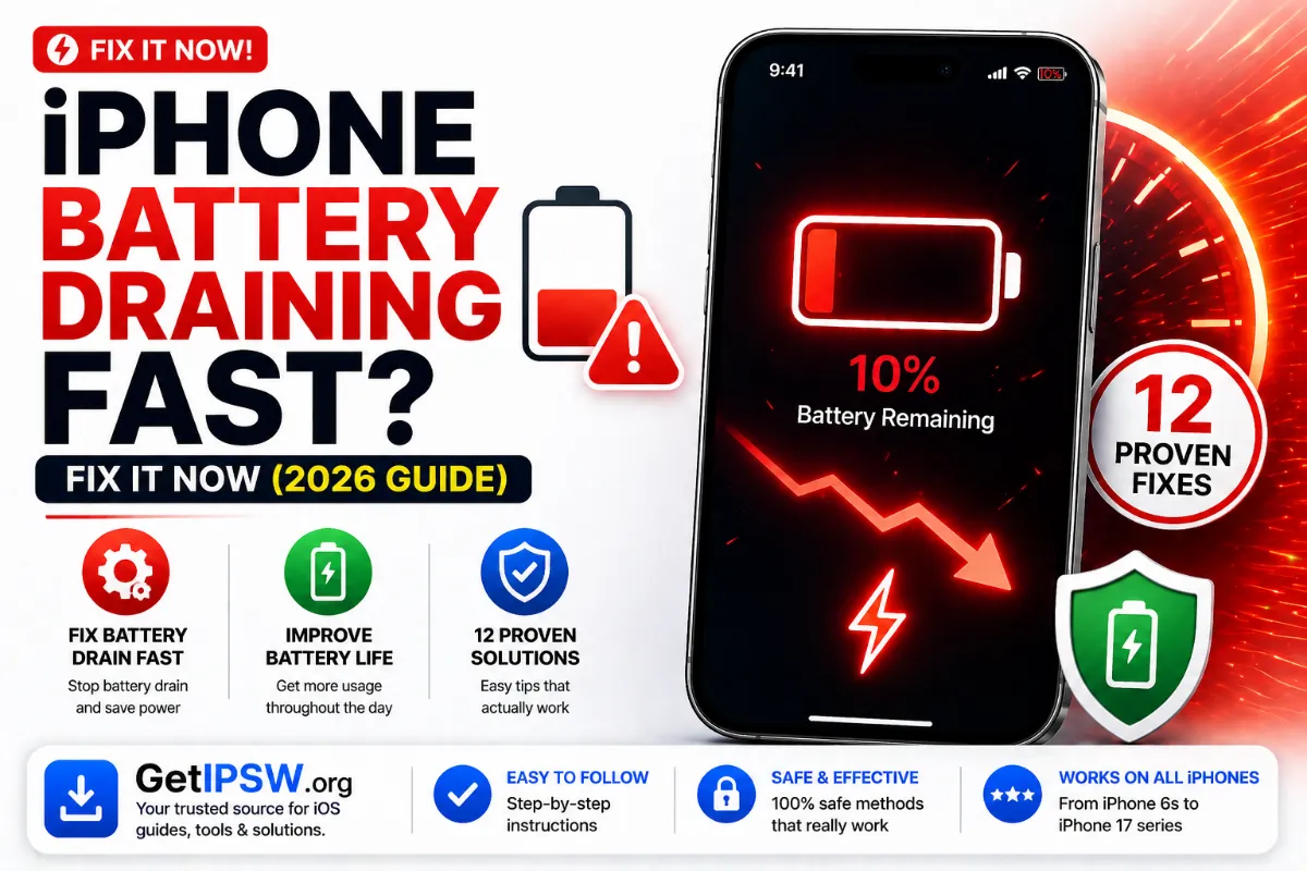 iPhone Battery Draining Fast? 12 Fixes That Actually Work