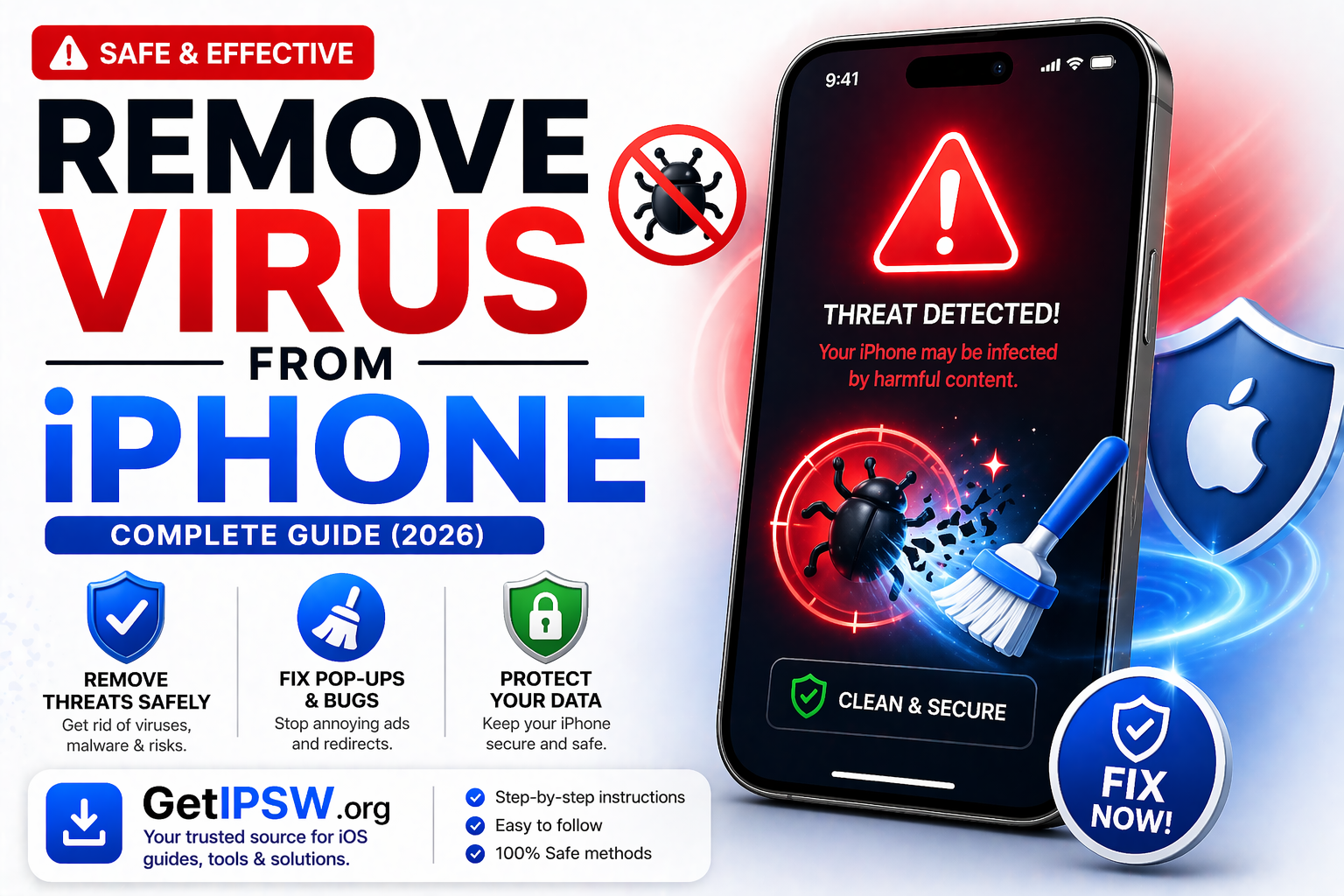 How to Remove Virus from iPhone (Complete Guide 2026)